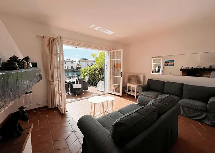 Maison 2 Chambres, Proche Plage, Parking, Climatisation, Wifi - Fr-1-868-8 Grimaud